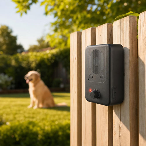 BarkStop montado en exterior