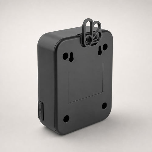 BarkStop, vista trasera con soporte